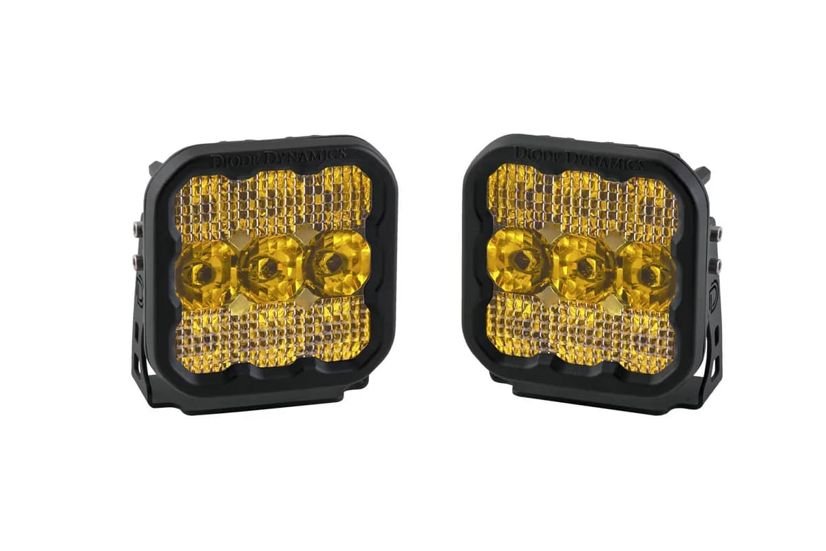Diode Dynamics - SS5 LED Pod Sport Yellow Combo (pair)