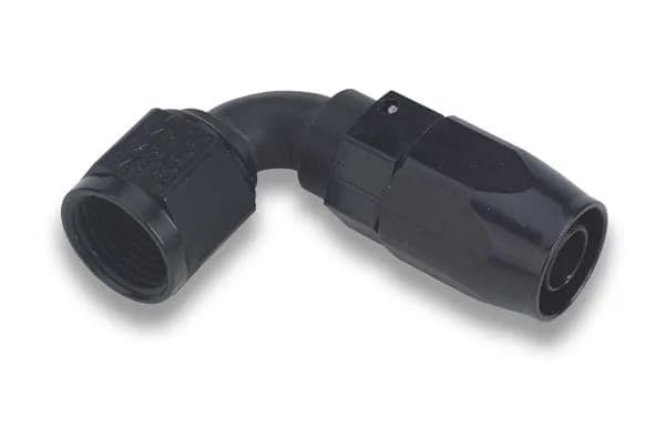 12 90 Deg. Tube Black Ano Sseal