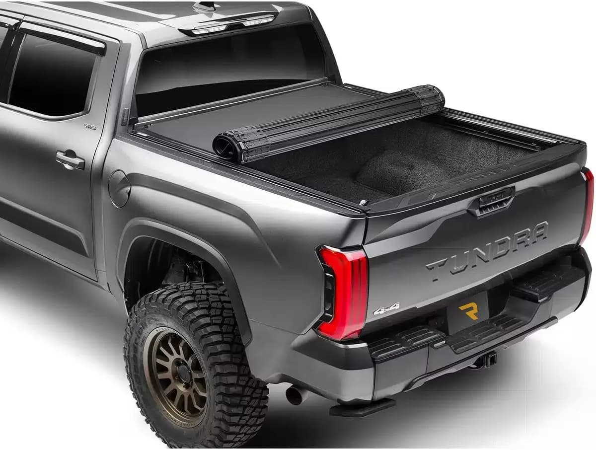 0721 Tundra W/O Deck Rail 6.7ft Bed W/O OE Track System Revolver X4s Tonneau W/Tslot Rails