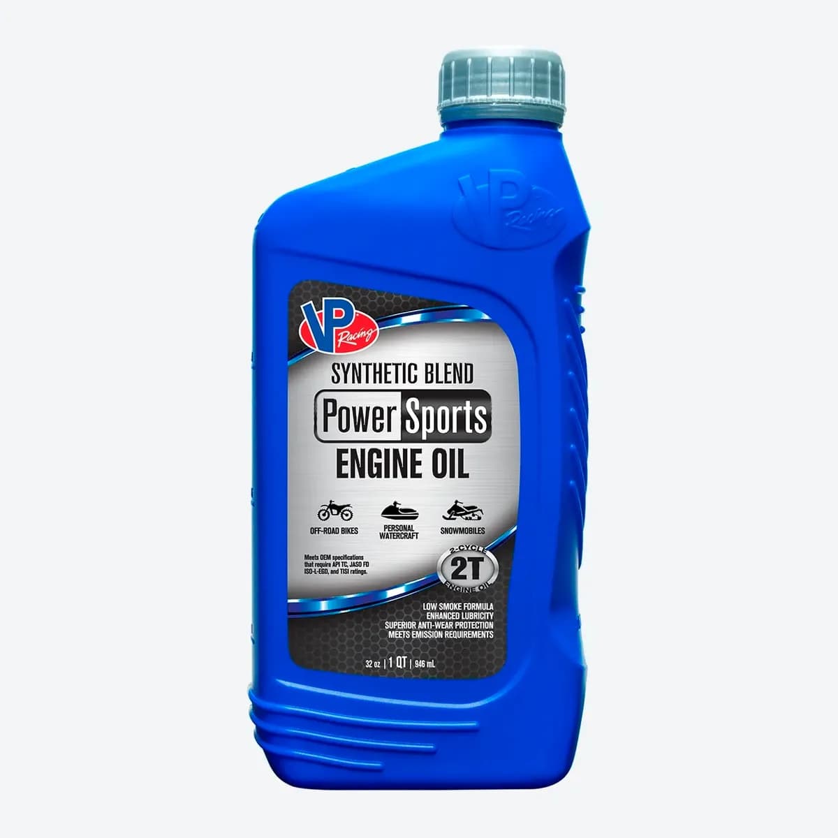 VP Racing Fuels 2943 VP Powersports 2T Semi-Synthetic Engine Oil QT