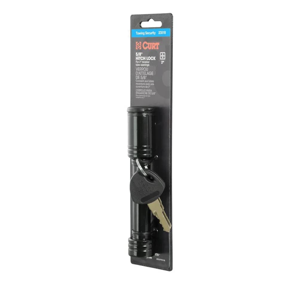 5/8in Class Iii/Iv Dogbone Receiver Lock Black