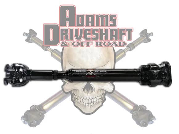 Adams Driveshaft 2019-2024 Dodge Ram 2500-3500 Diesel 5Th Generation Front 1350 Driveshaft [Extreme Duty Series]