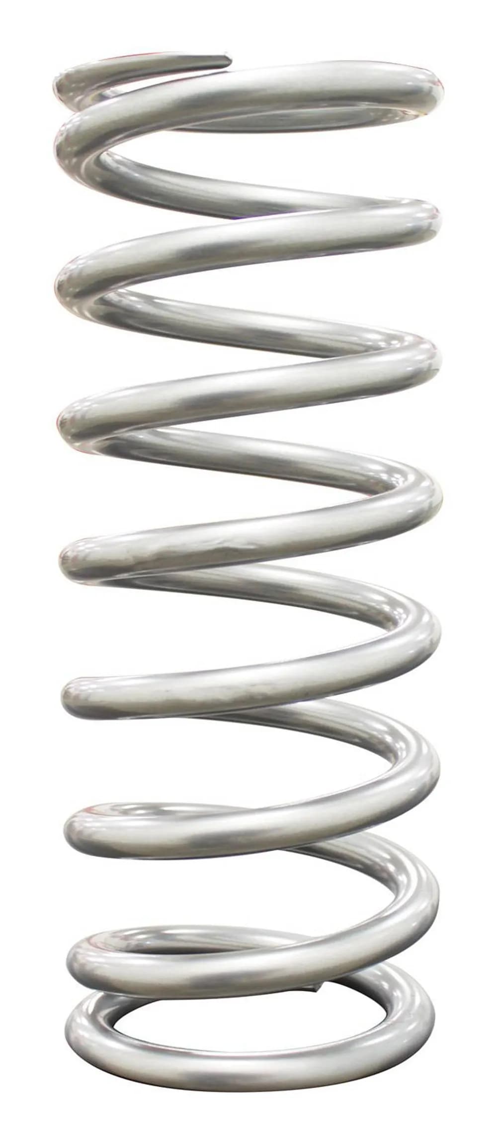 QA1 12HT080 Spring, Cr-Si High Travel 2-1/2 Id 12 X 80 Lbs/In. Silver Pwdr Coat
