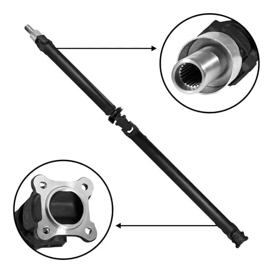 New USA Standard Rear Driveshaft For Subaru Legacy 62.25 Overall Length Subaru Rear Driveshaft 9