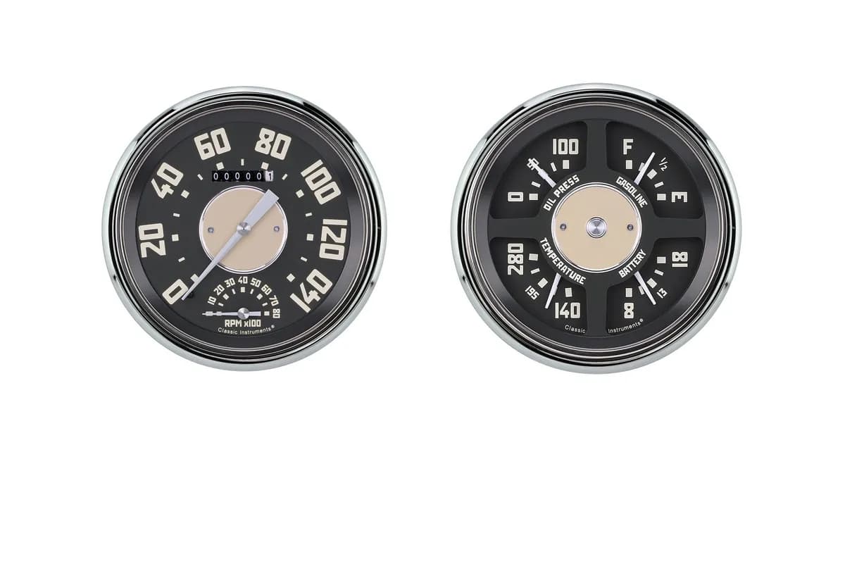 Classic Instruments 1947-1953 OE Chv Trk- Spdtac Quad