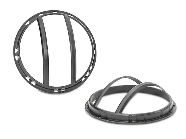 Rugged Ridge Elite Pivotal Headlight Euro Guards - JK