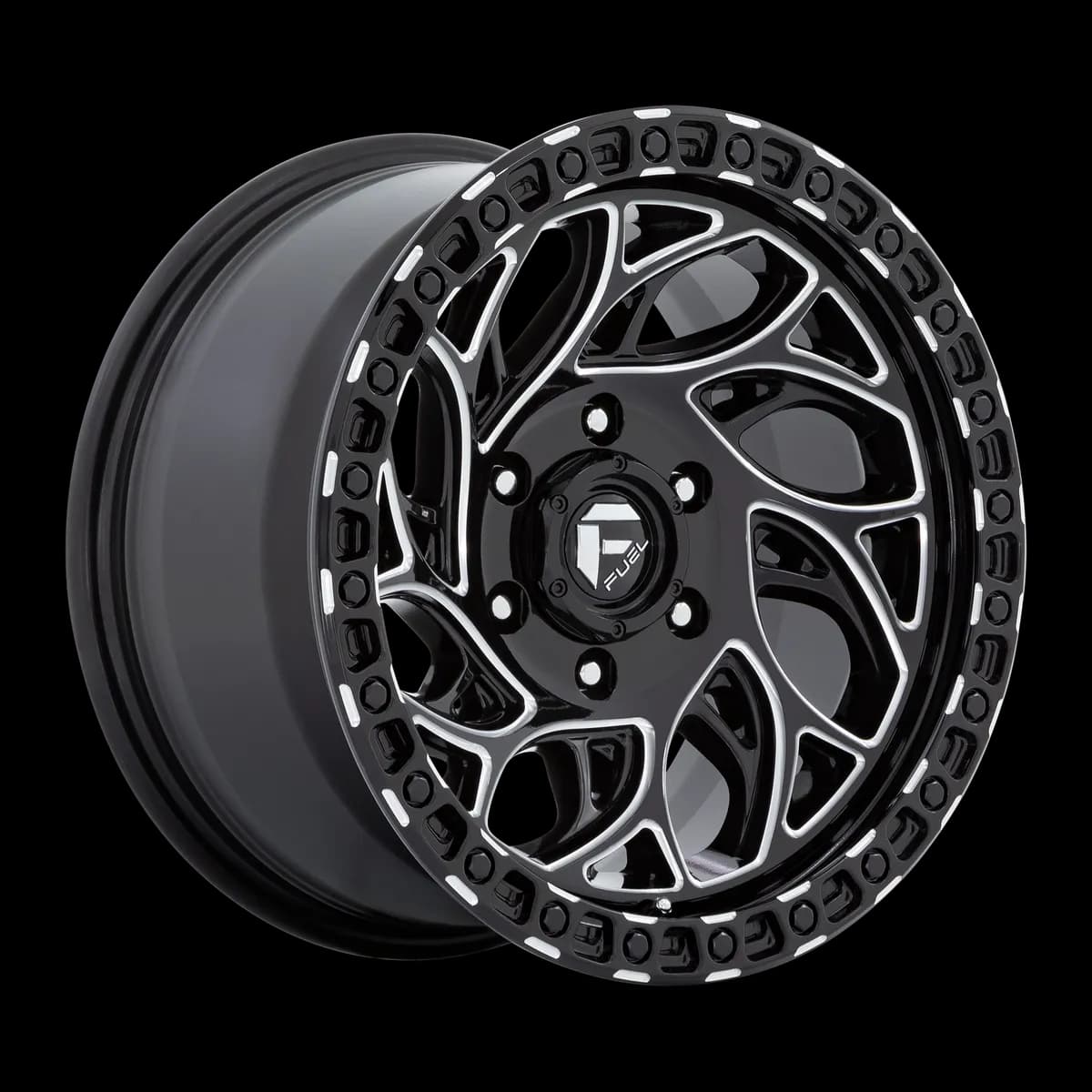 D852 17x9 6x5.5 Blk-Out 1mm