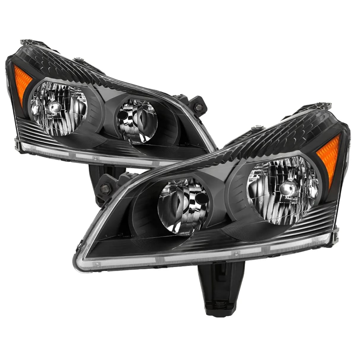 0912 Traverse (Ex Ltz Models ) OEM Style Headlights Black