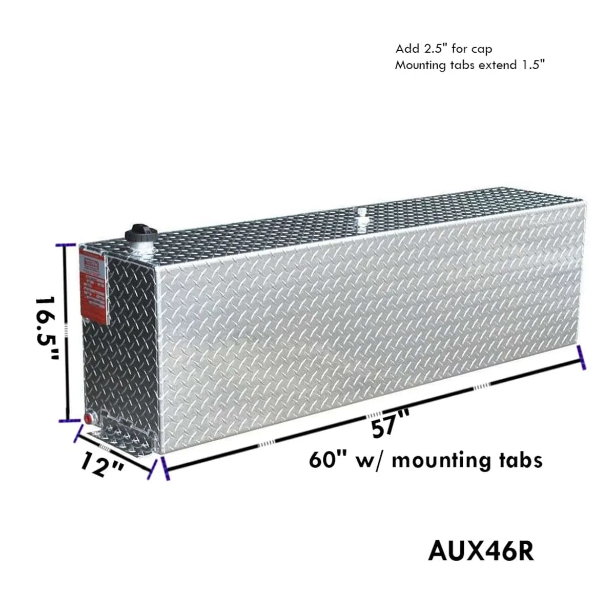 ATI 46 Gallon Auxiliary Diesel Fuel Tank