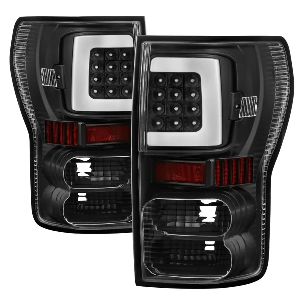 0713 Tundra Light Bar LED Tail Lightsblack