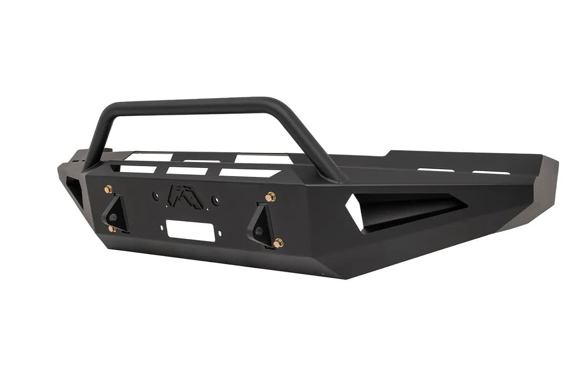 1519 Silverado 2500/3500 HD Red Steel Front w/ Prerunner Guard Bumper