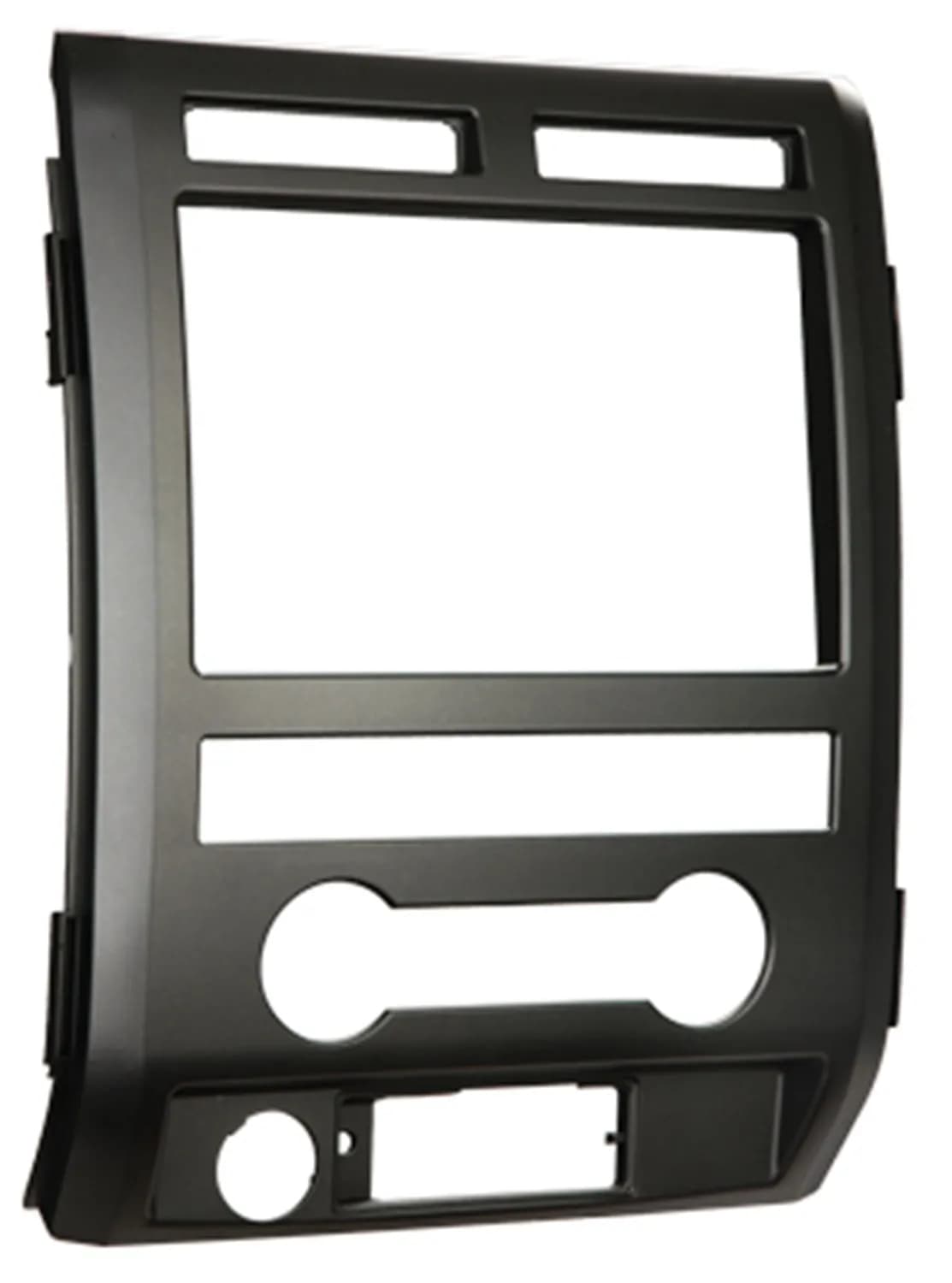 TURBOKits; Radio Installation Kit; Incl. Installation Instructions/Hardware; Double DIN; For Non NAV Models w/Driver Info Buttons; Matte Black;