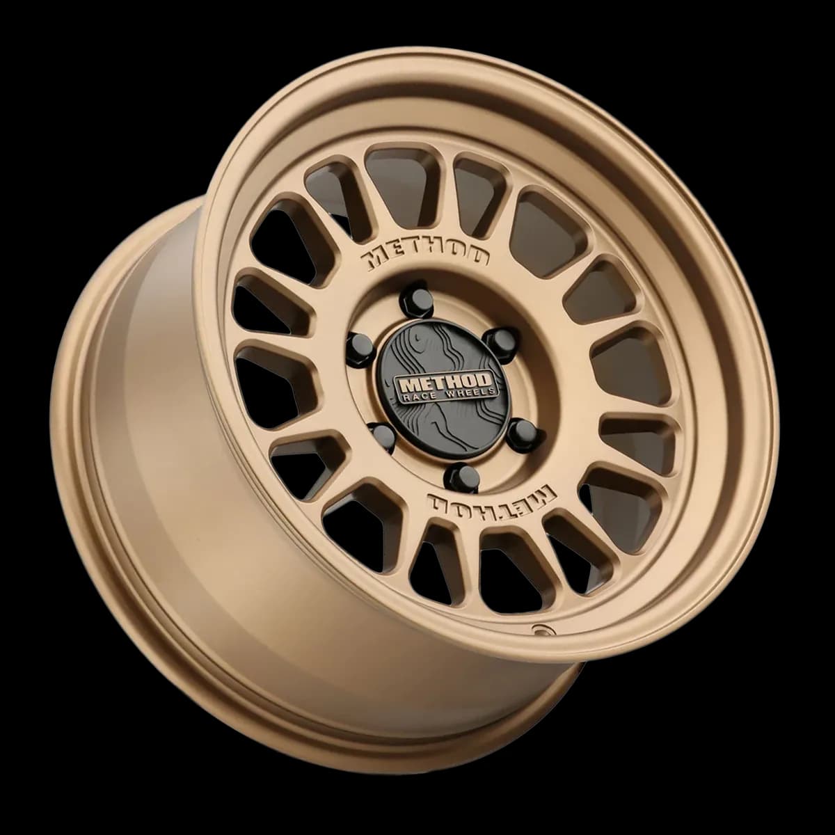 Aluminum Wheels 17x8.5 MR318 Bolt Pattern 6 On 139.7 Offset 25 Lip Size 1.42 Method Bronze BZ Method