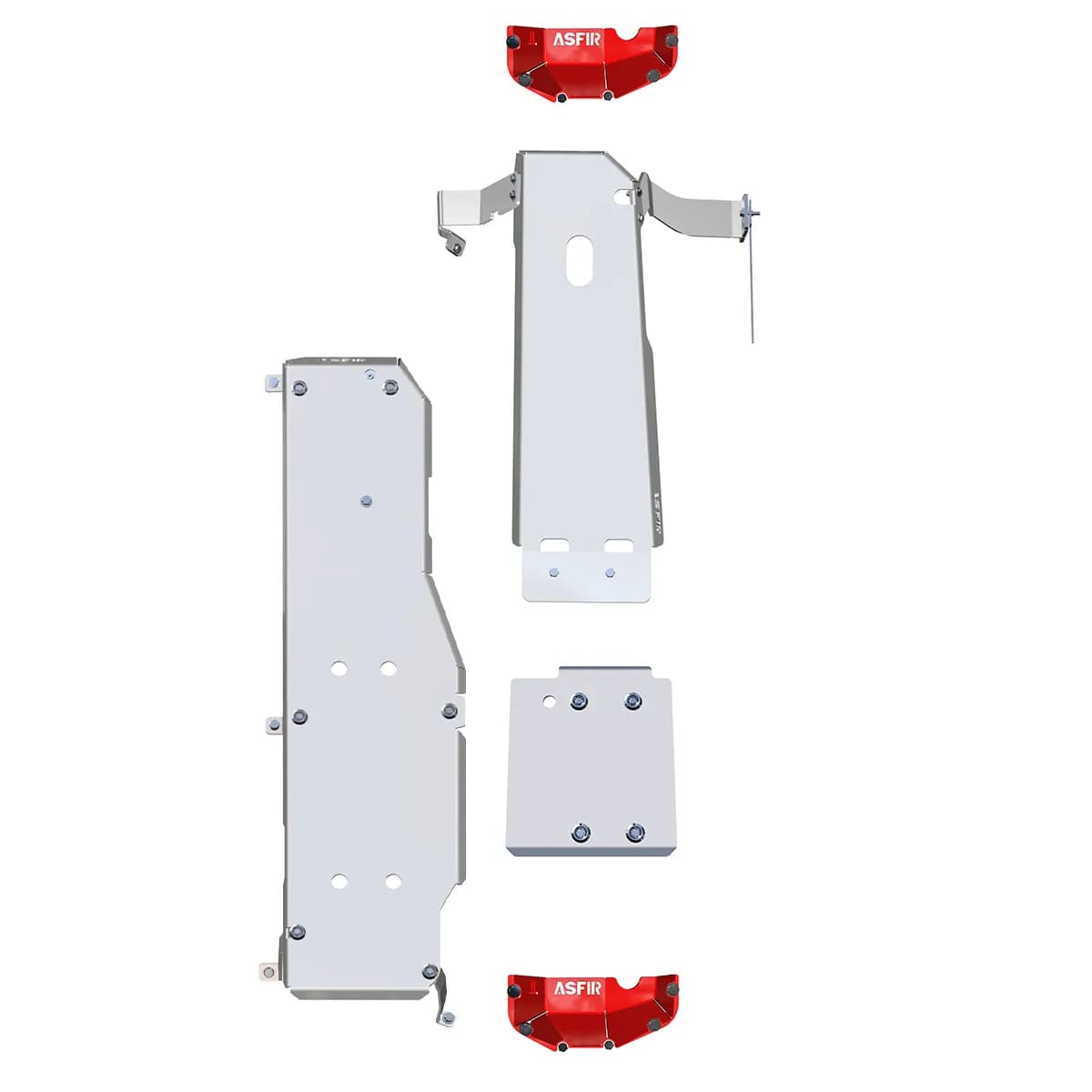 Jeep Wrangler JL Skid Plate Kit (5 Pcs) SWB | 2.0L