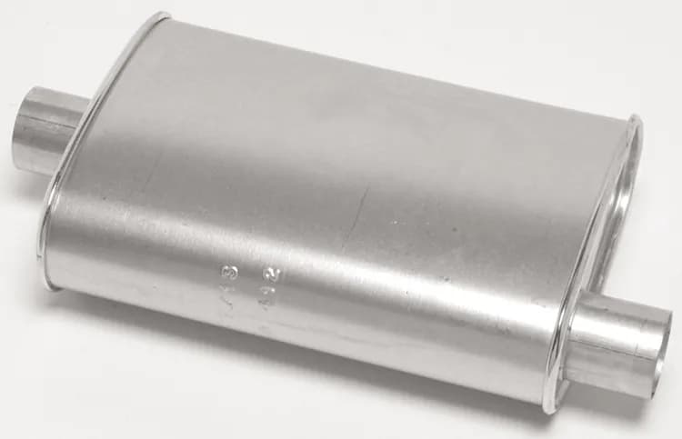 Thrush Turbo Muff Side Inlet Center Outlet