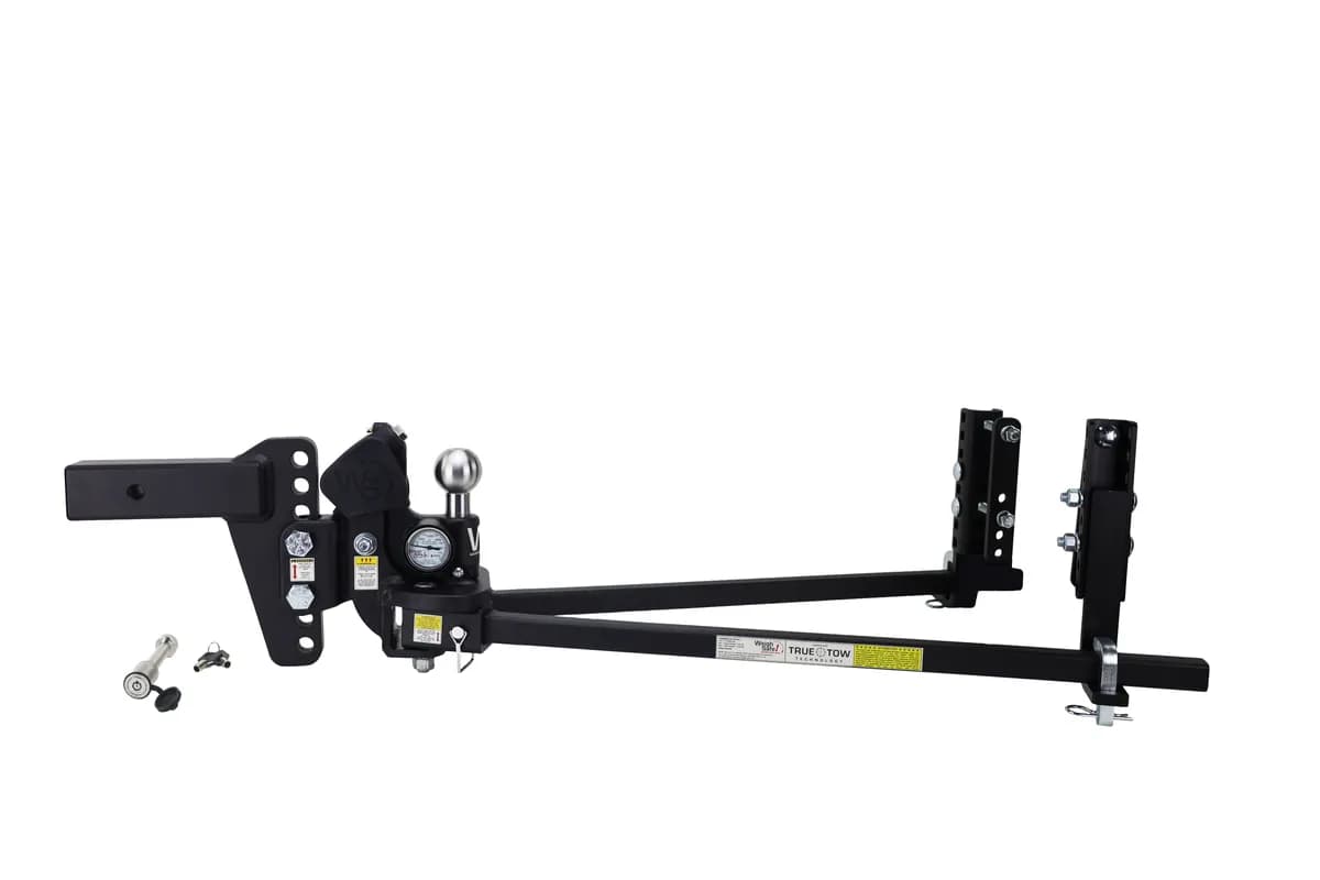 TrueTow Middle Weight Weight Distribution 6 Drop, 2.5 Receiver 8.5K GTWR w/ Keyed alike Hitch Pin
