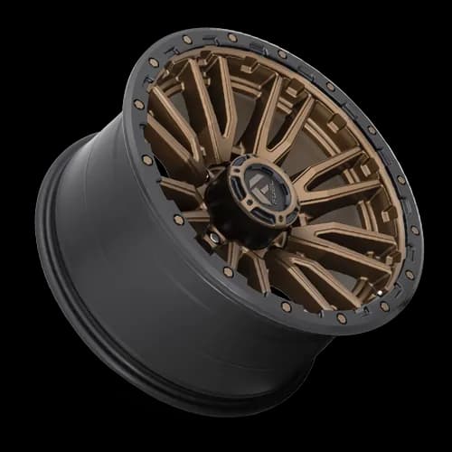 Aluminum Wheels 20X10 Rebel D681 8 On 170 Matte Bronze Black Bead Ring 125.1 Bore -18 Offset Fuel Off Road Wheels