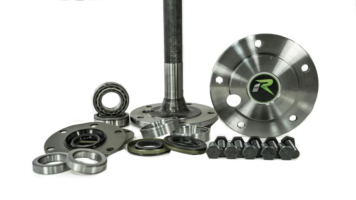 1976-83 CJ Model 20 Narrow Trac 4140 Chromoly Discovery Series Rear Axle Kit Revolution Gear