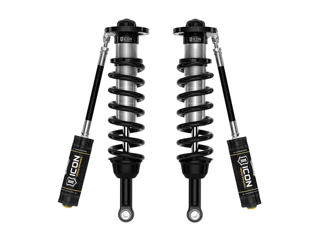 ICON 2025-2026 Toyota 4Runner 4WD, 1.25-3" Lift, Front, 2.5 Series Coilover Kit, Remote Reservoir