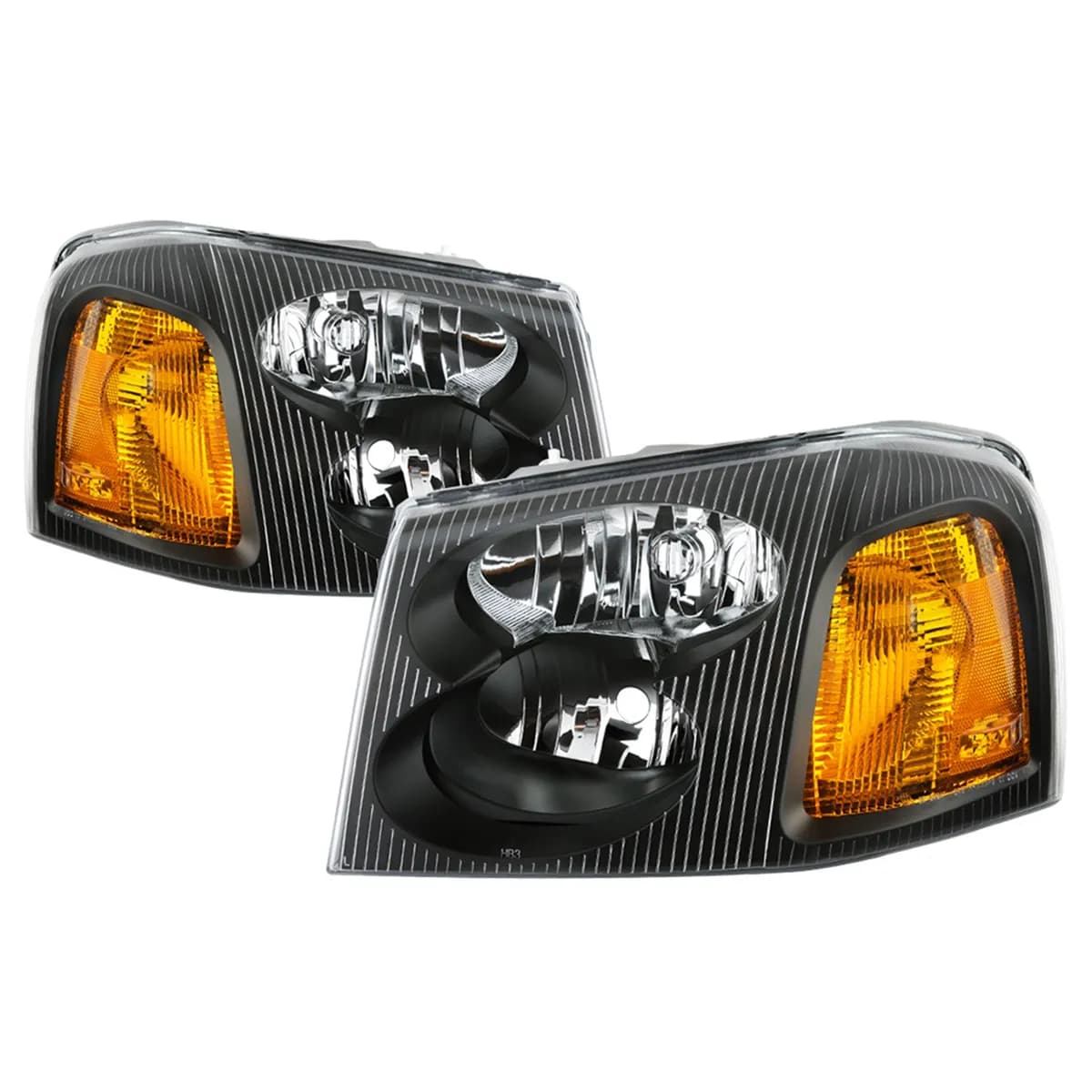 0209 Envoy/0206 Envoy Xl/0405 Envoy Xuv OEM Style Headlights Black