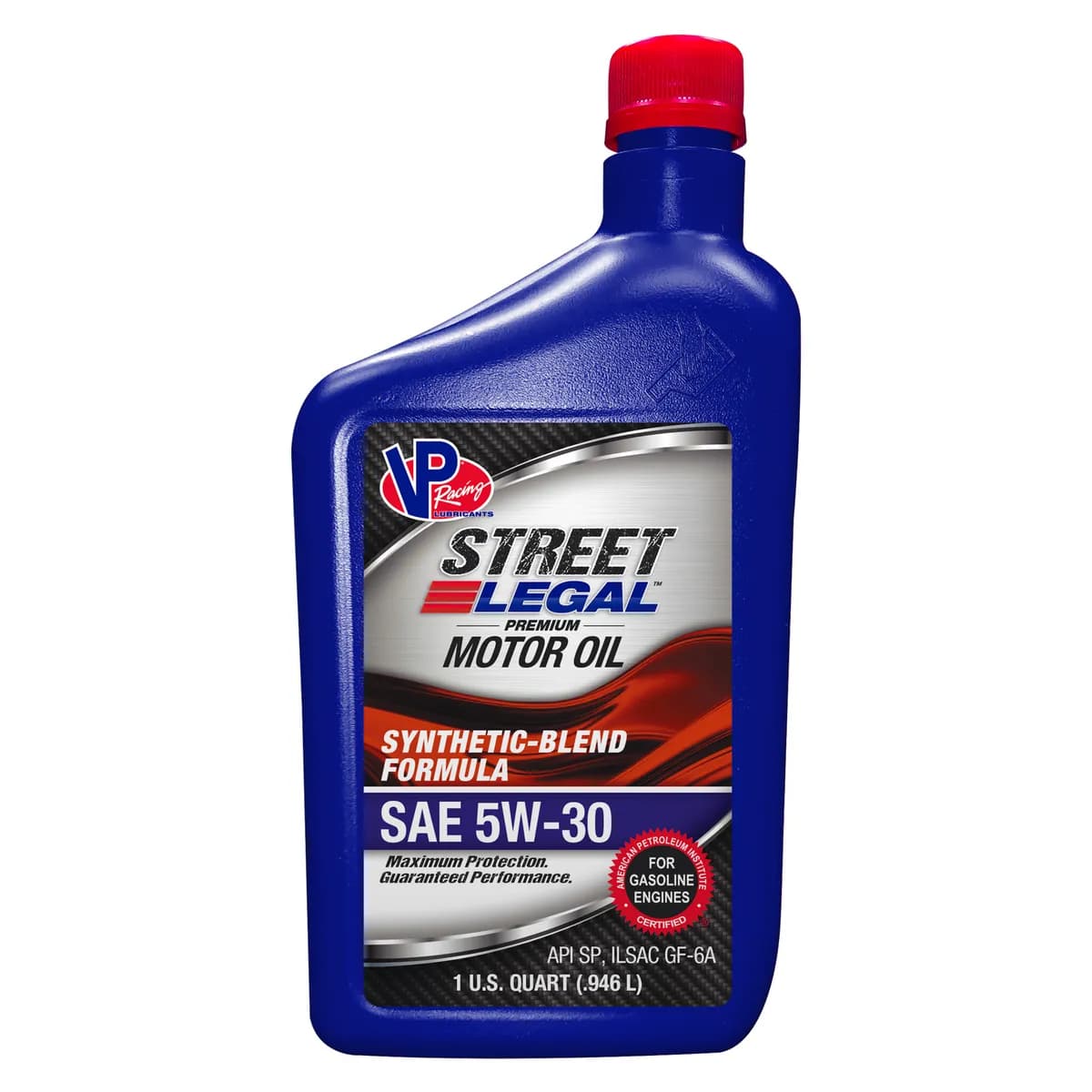 VP Racing Fuels VP3753043C Street Legal Synthetic-Blend Formula 5W-30 (GF6) 12/Qt Case