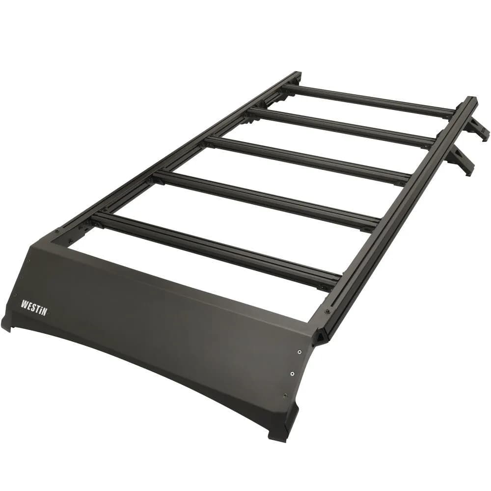 Mesa Roof Rack Visor & Mounting Brackets Ford Bronco 2021-2024 4dr (Excl. Bronco Sport) Textured Black