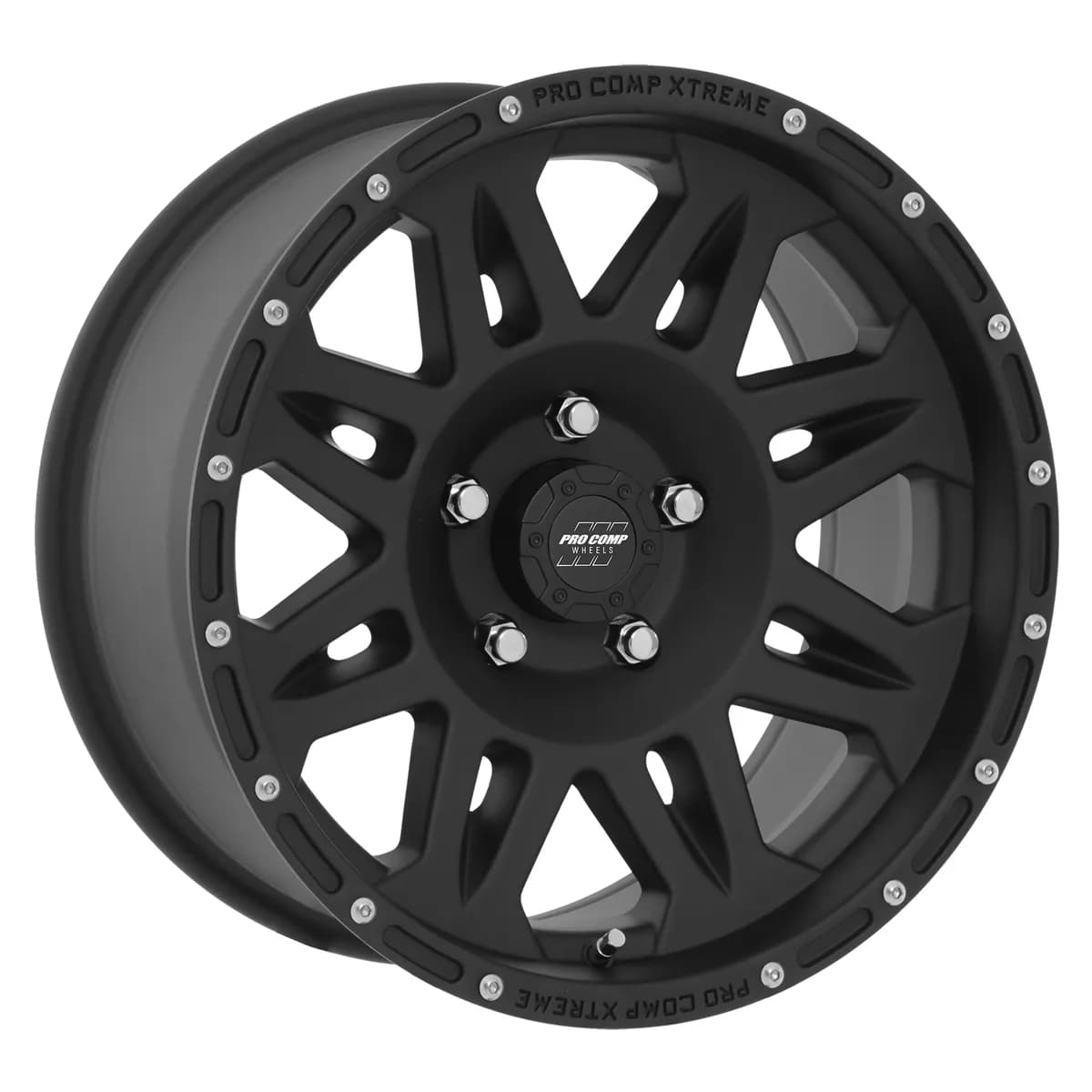 Pro Comp 7005-7973 Torq Matte Black 17x9 5x5 4.75BS Offset -6mm Cap P/N 8327041