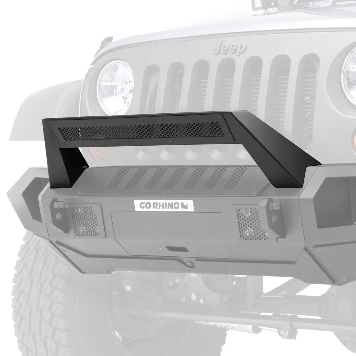 Go Rhino TrailLine 20 Light Mount Bar - Bull Bar Style - JT/JL/JK