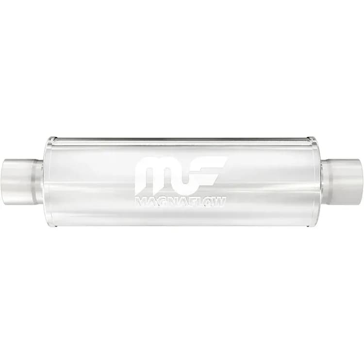 MagnaFlow 4in. Round Straight-Through Performance Exhaust Muffler 10444