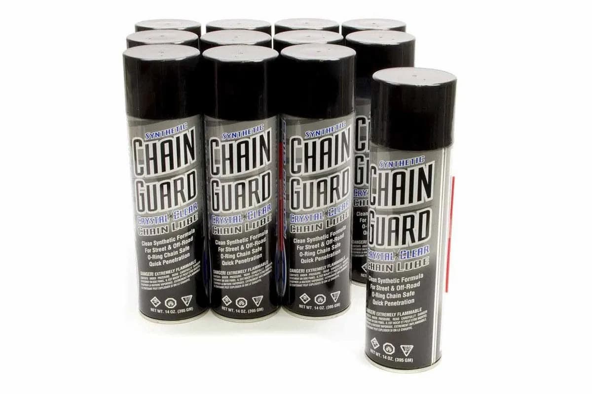 Clear Synthetic Chain Guard Large 17.3 fl oz