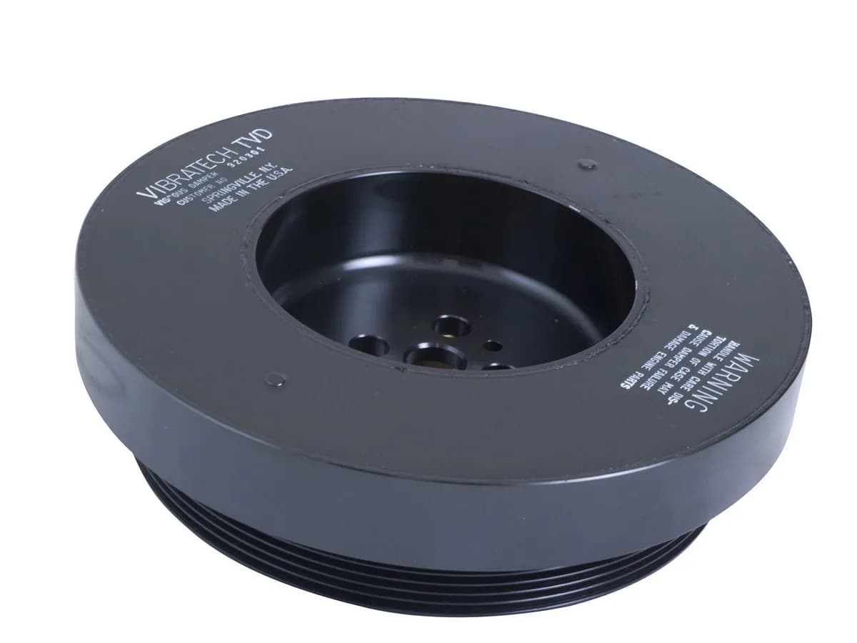 Performance Diesel Dodge Cummins 5.9L 2003-2006 Internal Balance Steel Black Zinc Finish O.D. 9-14 In. Performance Damper