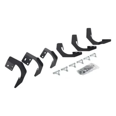 go Rhino 6942066 - V-Series V3, Rb30 And rb Slim Side Steps - Mounting Brackets Only - Textured Black