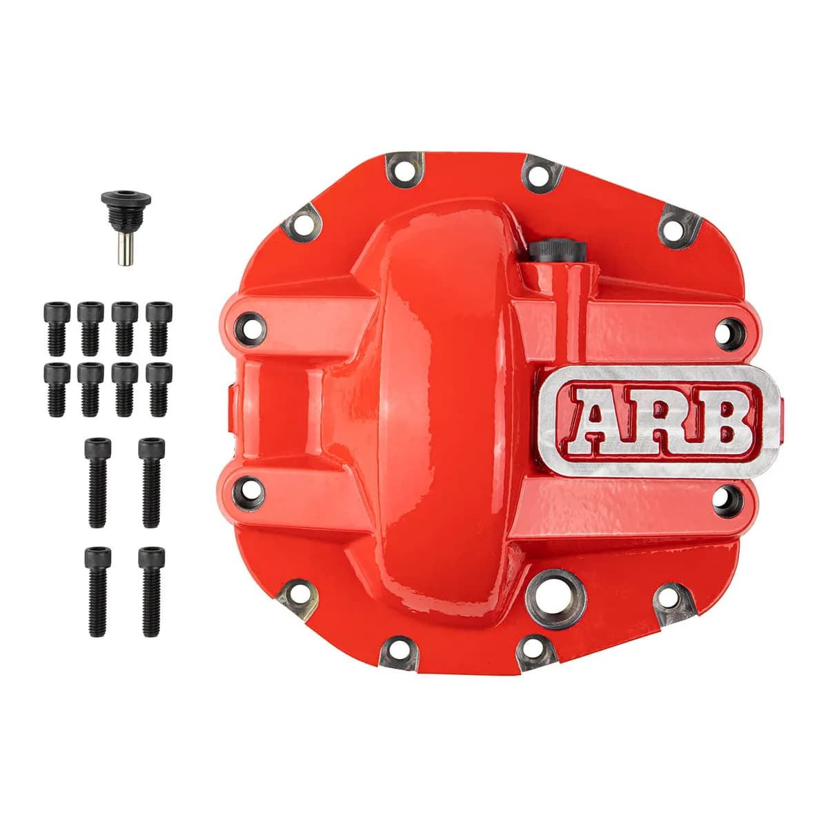 ARB Rear Dana 35 M200 Diff Cover - Red - JL