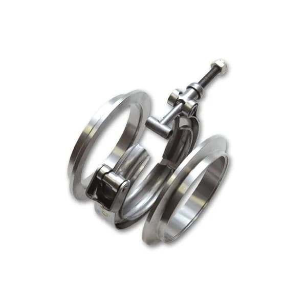 V-Band Flange Assembly; 1.5 in. OD Tubing; 2.1875 in. Flange OD; 304 Stainless Steel;