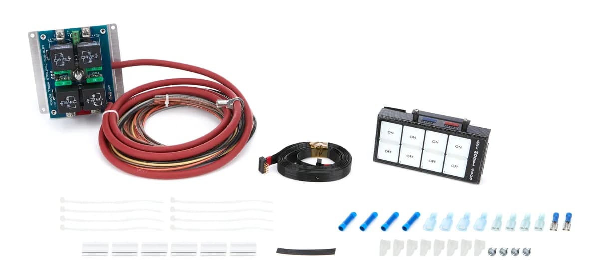 4 Switch In-Dash Control Module C/F Finish