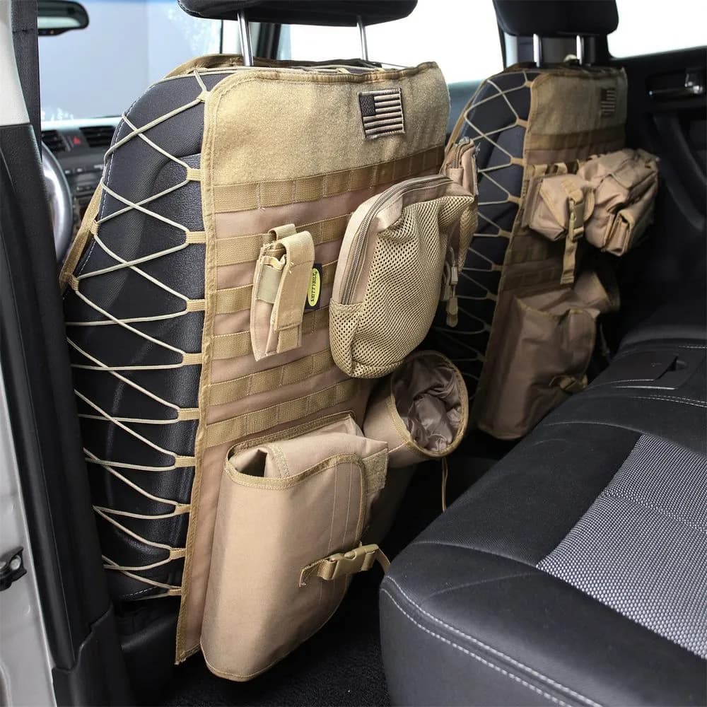 Gear Universal Truck Seat Cover; Sold as Pair; Coyote Tan