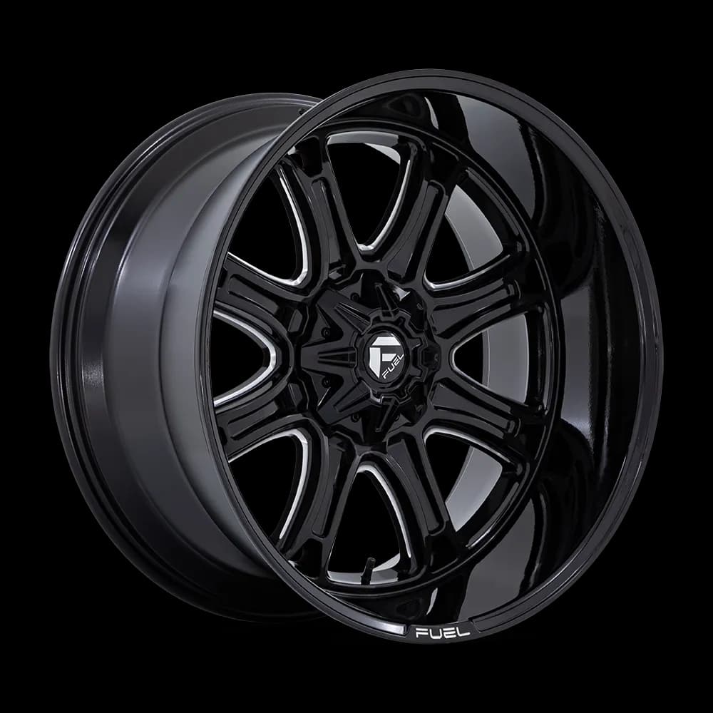 Fuel Wheels | Darkstar | Gloss Black Milled