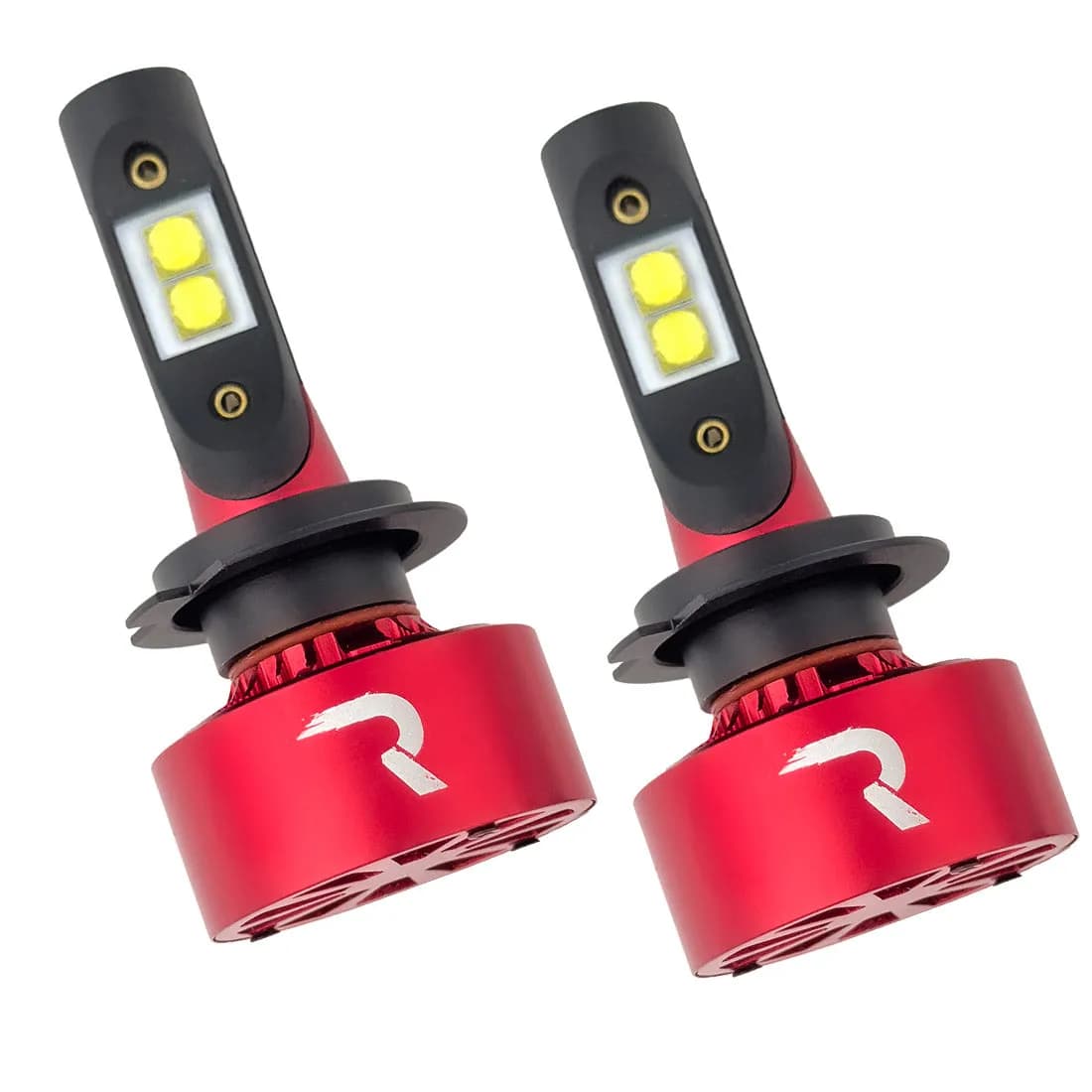 H13 9008 12V Ultra High-Power 60-Watt LED Headlight Bulbs (Hi & Low Beams) 6000K Color