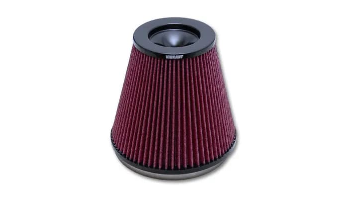 The Classic Performance Air Filter; 7 in. Inlet ID; 5 in. Filter Cap OD; 8.5 in. Filter Base OD; 8.5 in. Height;