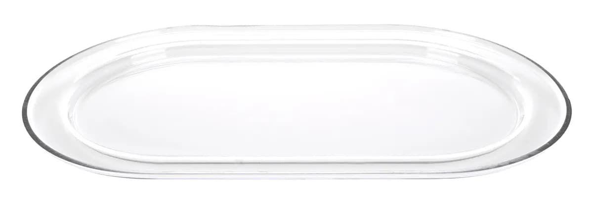 Base Air Cleaner Oval Clear Nylon