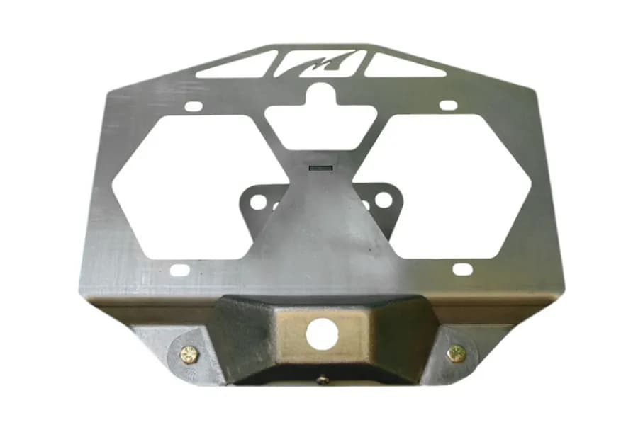 Spare Tire License Plate Relocation Kit w/ Camera Mount - fits Jeep JL