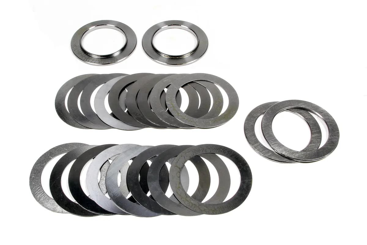 Super Carrier Shim Kit For Ford 8.8 Inch GM 12 Bolt Car & Truck 8.6 & Vette 8.8 Inch f 12P 12T 8.6 Inch gm(Not 8.5 Inch )Ci Vet Super-Shim For Carrier (1 Pair) 3.035 Inch OD Yukon Gear