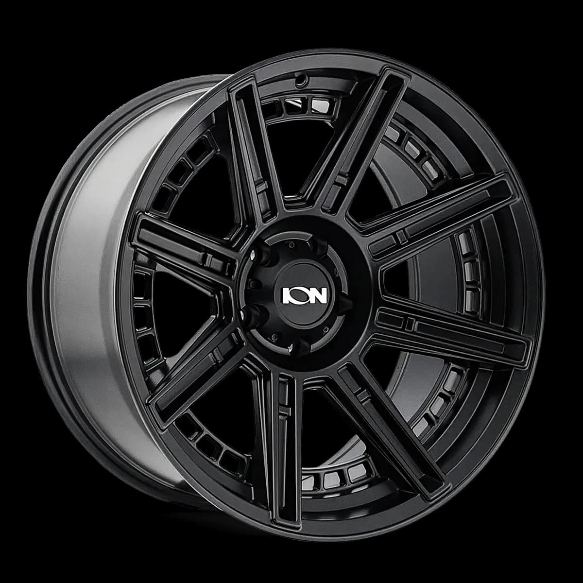 Cast Aluminum Wheels 149 MB 20x9 Matte Black 6 On 135 Bolt Pattern -12 Offset ION Wheels