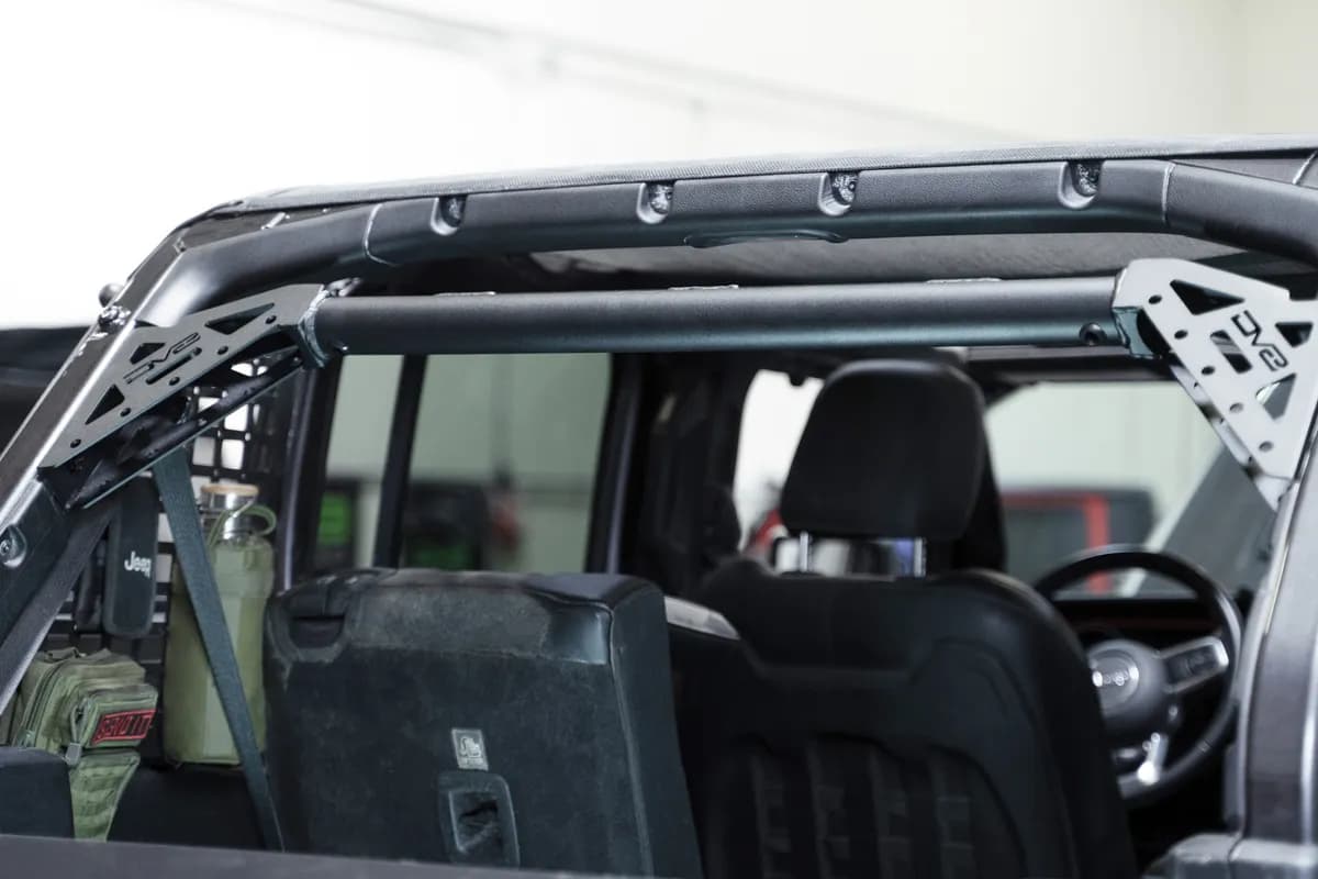DV8 Offroad SBJL-01 Jeep Wrangler JL Rear Speaker & Light Bar Mount