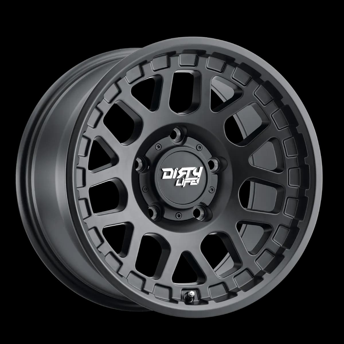 Dirty Life Race Wheels Mesa 9306 Matte Black 17X9 6-139.7 -12Mm 106Mm