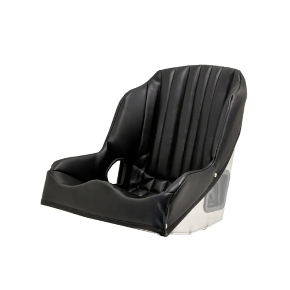Kirkey Racing 55V Series Vintage Class Bucket Seat Cover - Black Vinyl