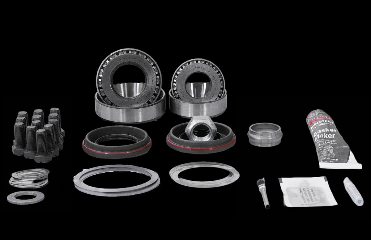Dana 30 Front Axle Jeep CJ YJ and XJ 1972-96 Ring and Pinion Bearing Kit Revolution Gear