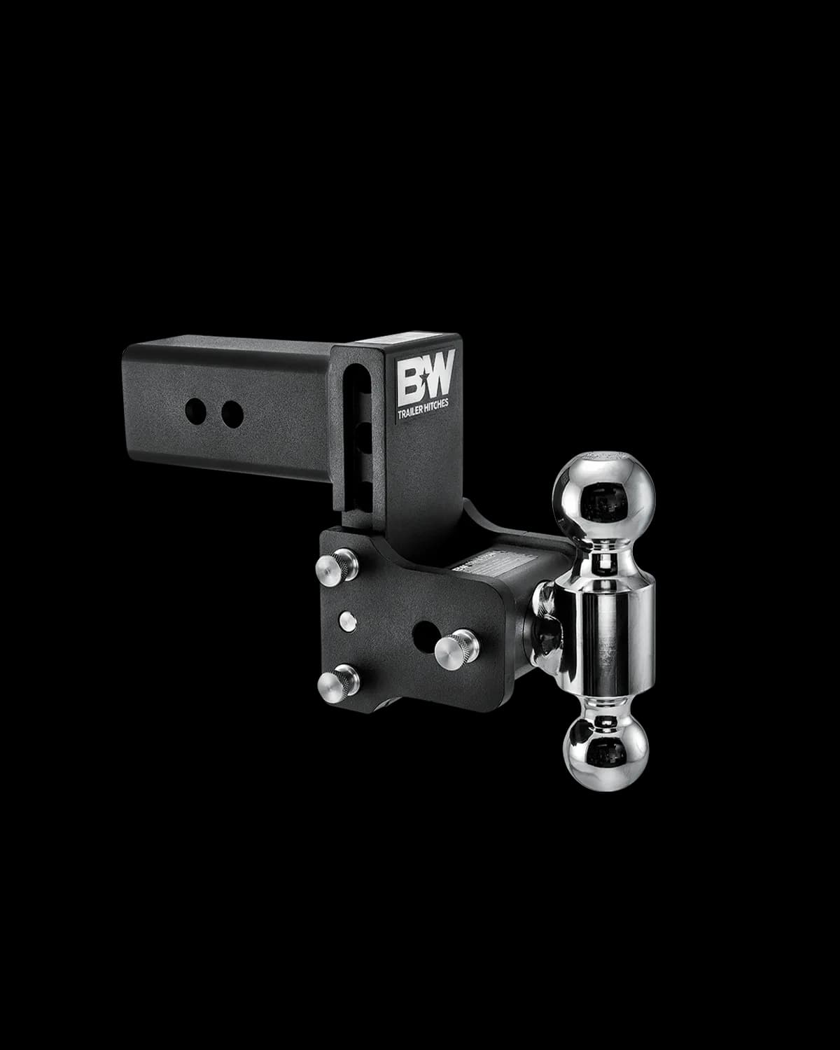 Tow and Stow 3 INCH 2in x 2 5 16in Dual Ball 4 1 2in Drop 4in Rise