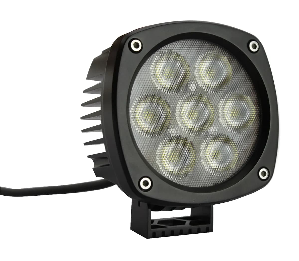 4.3 inch 5,000lm Professional Grade HD Series Round WHITE LED Spot Light Race Sport Lighting