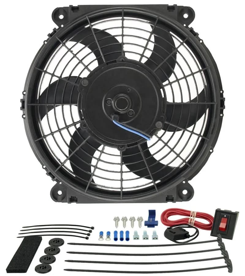 10 Tornado Electric Puller Fan, Premium Mounting Kit